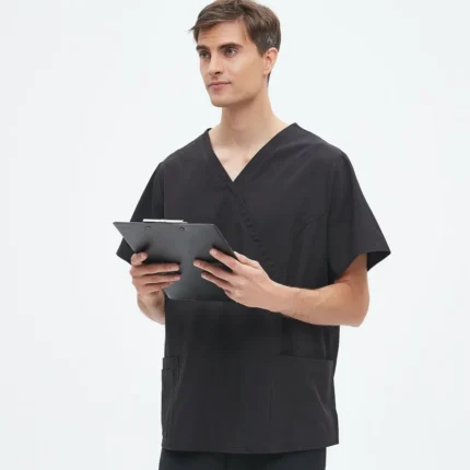 Healthcare Medical Scrub Uniform - Black